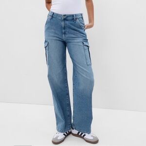 Gently used GAP carpenter cargo jeans